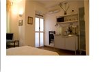 living room and kitchen